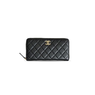 CHANEL CLASSIC LONG ZIPPED WALLET CAVIAR AP5077 (19*10*3cm) 
